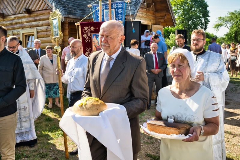 Poświęcenie cerkwi św. Łukasza Chirurga w Łaźniach