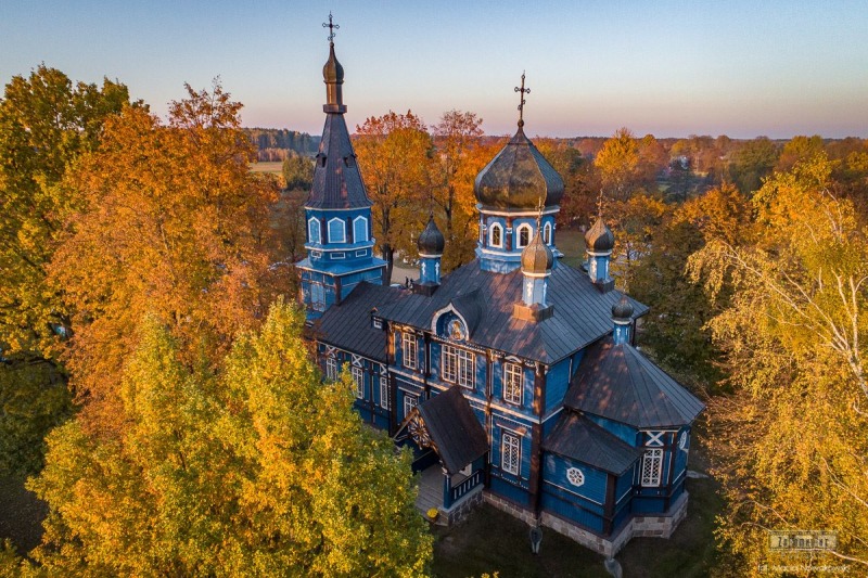 Fot. Fundacja Zapominanie Podlasie, cerkiew pw. Opieki Matki Bożej, Puchły