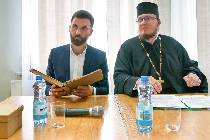 Białystok: panel multimedialny o św. Łukaszu