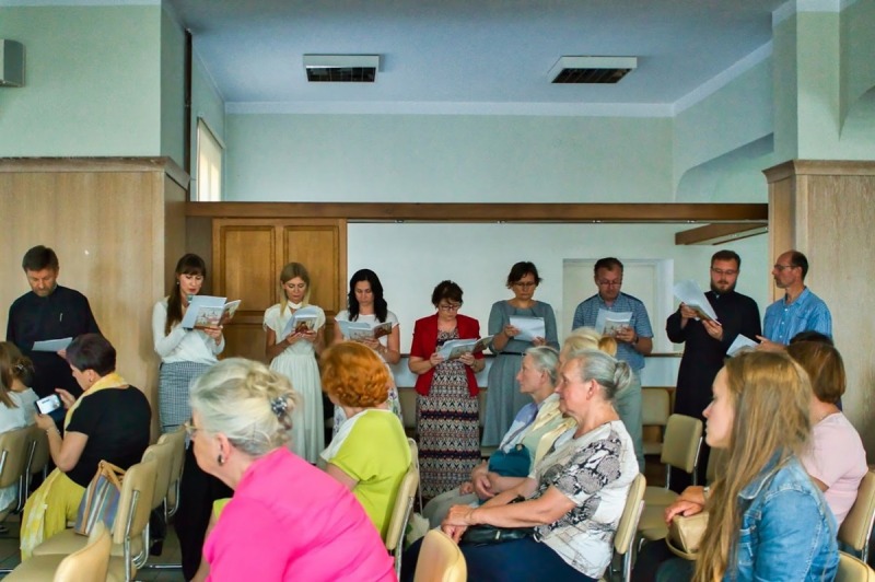 Białystok: panel multimedialny o św. Łukaszu
