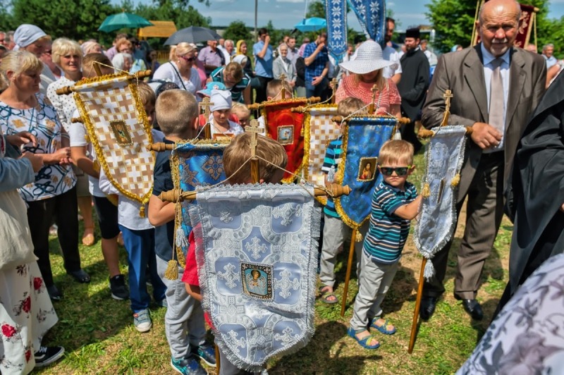 Poświęcenie cerkwi św. Łukasza Chirurga w Łaźniach
