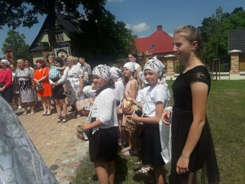 Święto parafialne w Sławatyczach