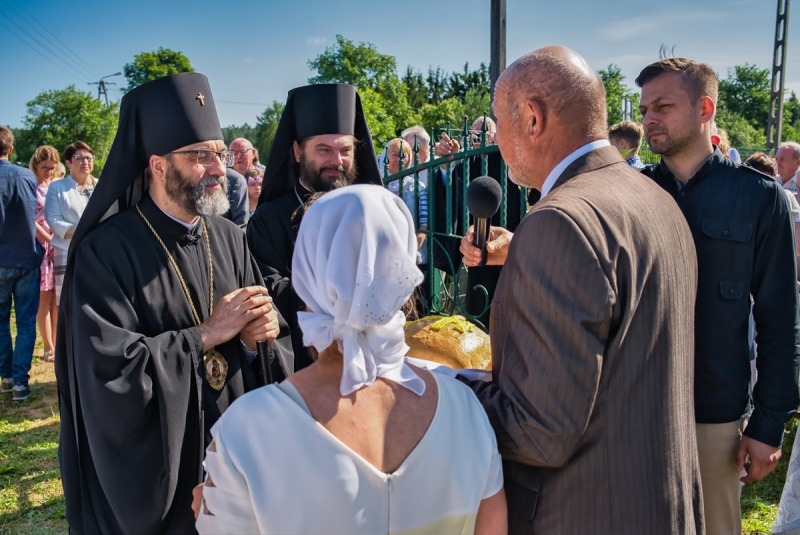 Poświęcenie cerkwi św. Łukasza Chirurga w Łaźniach