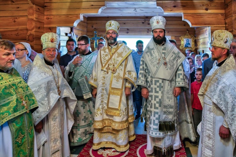 Poświęcenie cerkwi św. Łukasza Chirurga w Łaźniach