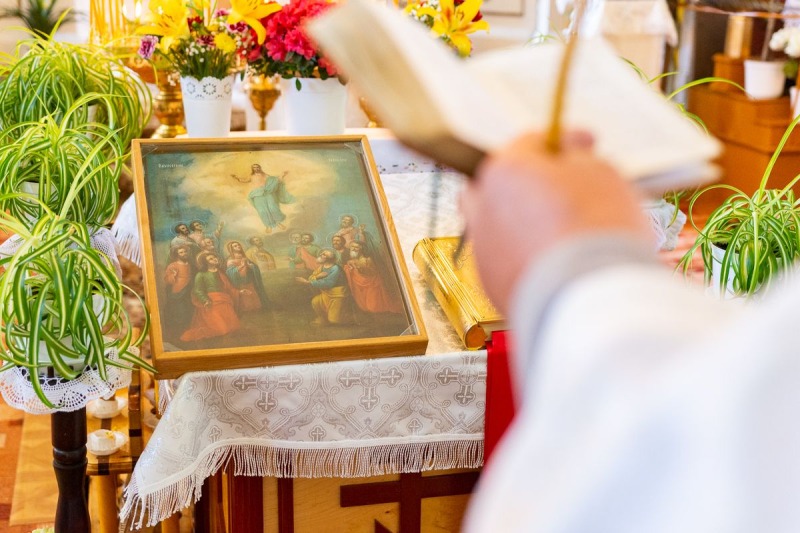 Nowoberezowo: parafialne święto Wniebowstąpienia Pańskiego