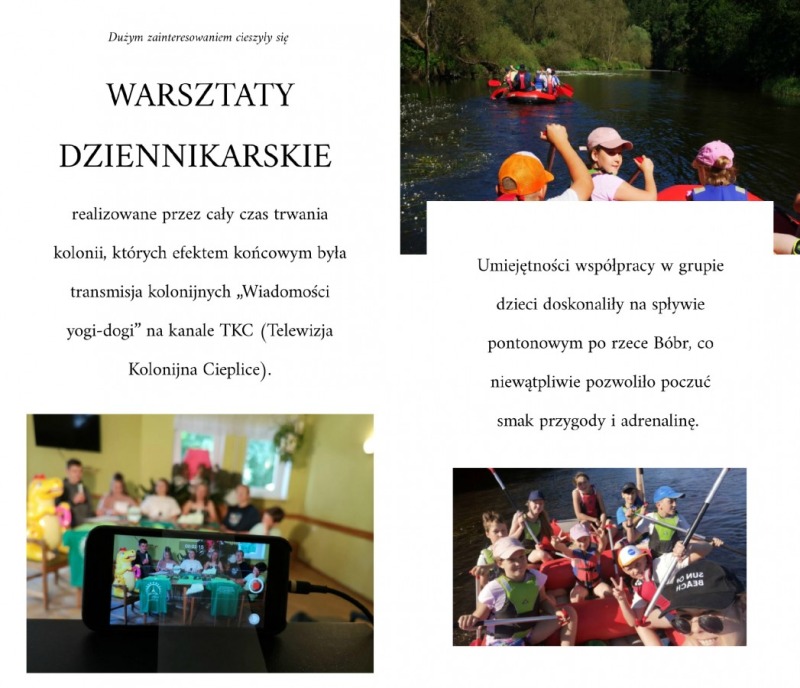Kolonie dla dzieci w Cieplicach