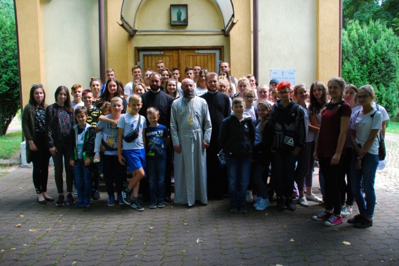 Młodzież bielska i orlańska nad morzem