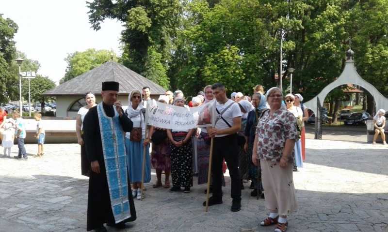 Wyruszyła VII piesza pielgrzymka z Hajnówki do Poczajowa