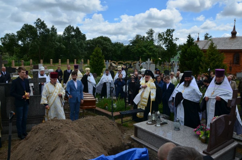 Pogrzeb ks. mitrata Aleksego Subotko