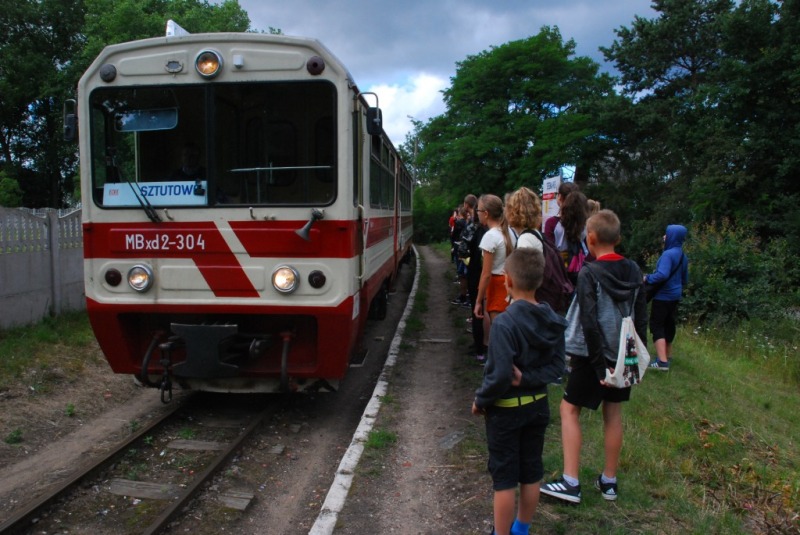 Młodzież bielska i orlańska nad morzem