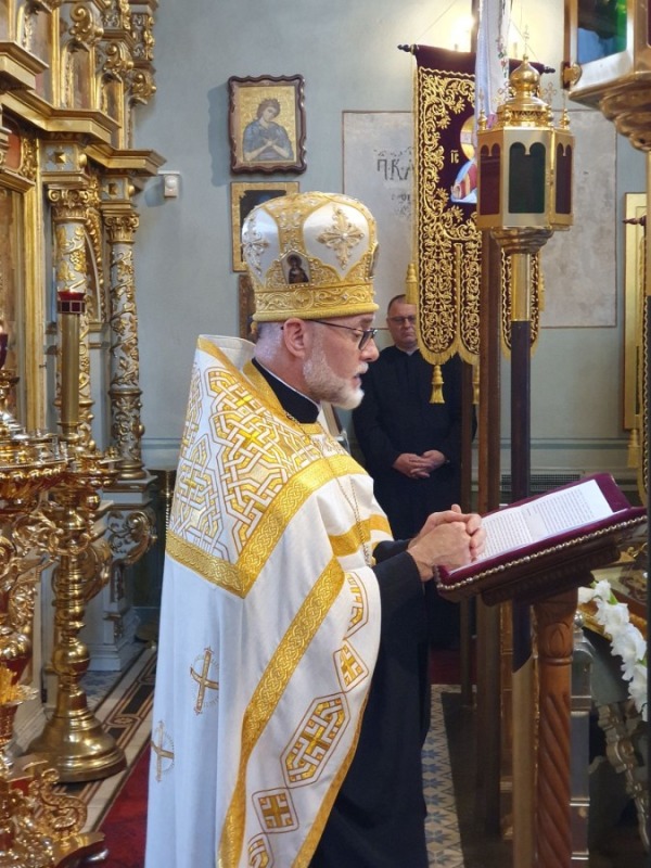 Obchody setnej rocznicy Polskiej Policji Państwowej w cerkwi katedralnej w Lublinie