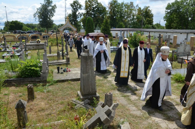 Pogrzeb ks. mitrata Aleksego Subotko