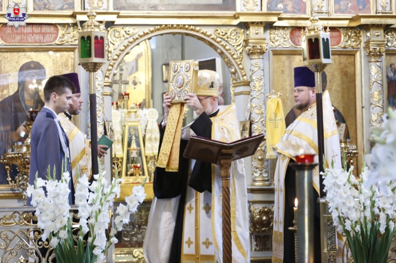 Obchody setnej rocznicy Polskiej Policji Państwowej w cerkwi katedralnej w Lublinie