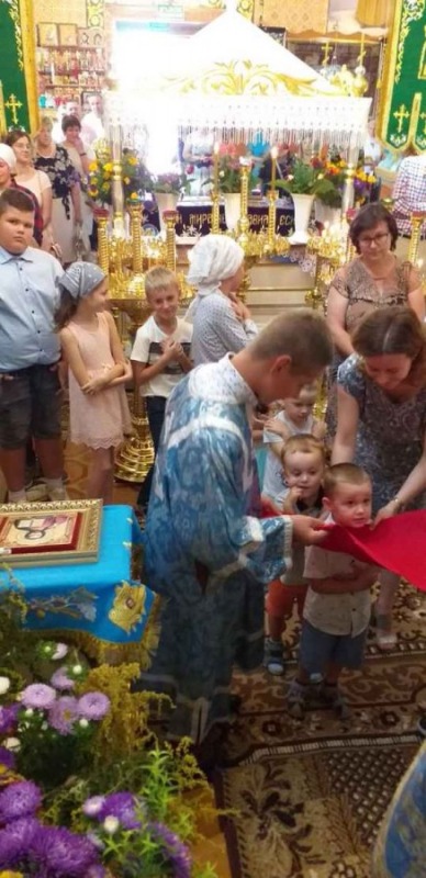 Molebien przed rozpoczęciem roku szkolnego w Telatyczach