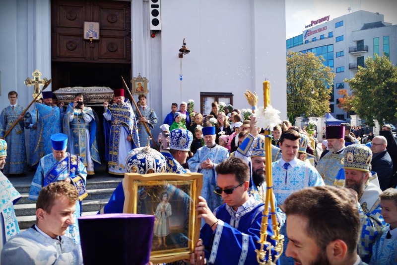 XXVII Rocznica przeniesienia Relikwii św. Męczennika Gabriela z Grodna do Białegostoku