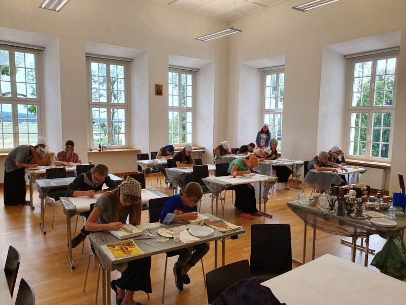 Warsztaty plastyczno-ikonograficzne dla dzieci i młodzieży. Supraśl 2019