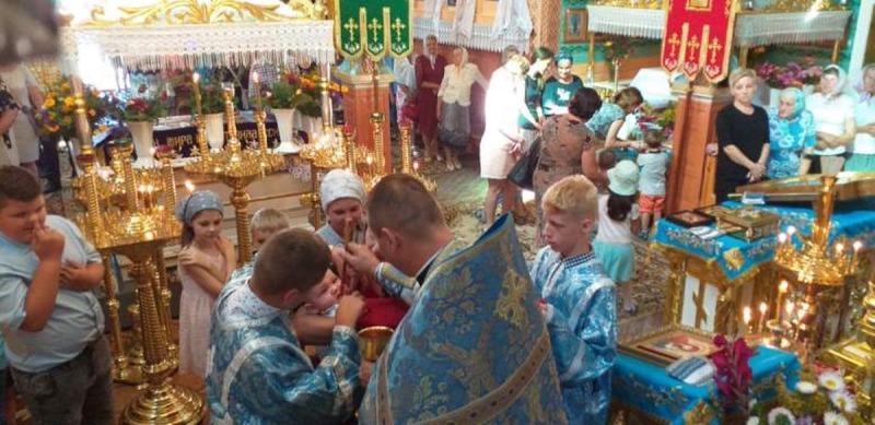 Molebien przed rozpoczęciem roku szkolnego w Telatyczach