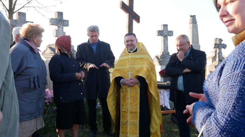 Panichida w Śniatyczach