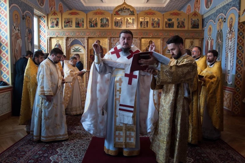 Liturgia ap. Jakuba w Warszawie