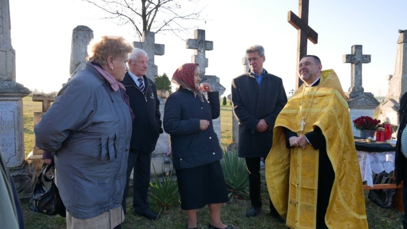 Panichida w Śniatyczach
