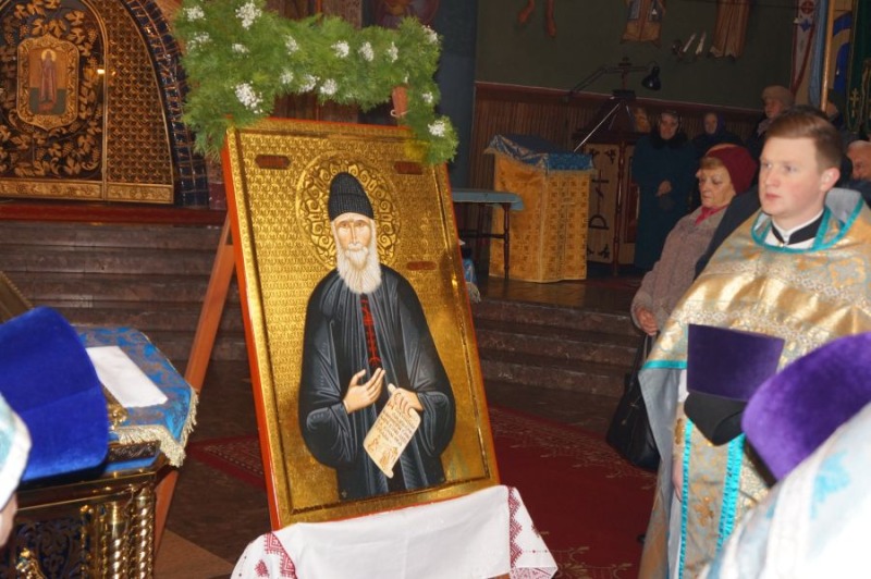 Ikona Starca Paisjusza przybyła do Hajnówki