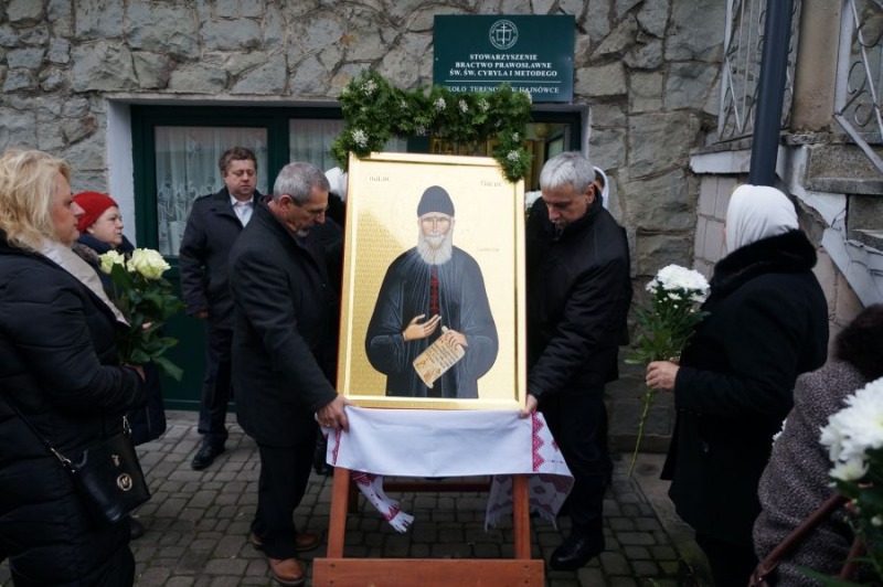 Ikona Starca Paisjusza przybyła do Hajnówki