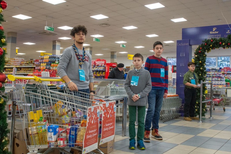 Świąteczna zbiórka żywności