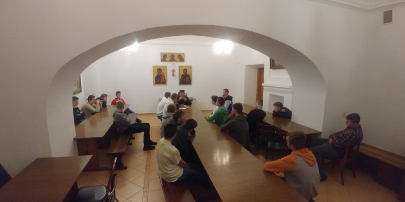 Zimowe gowienija młodzieży w Supraślu