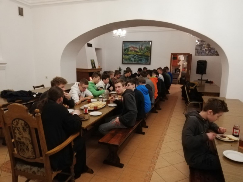 Zimowe gowienija młodzieży w Supraślu