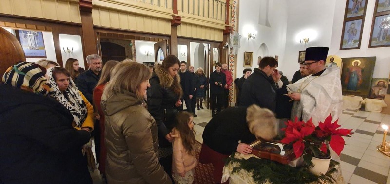 Stargard: święta i choinka parafialna