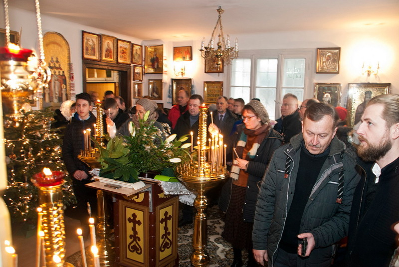 Święta Liturgia podczas koncertów w 2020 roku.