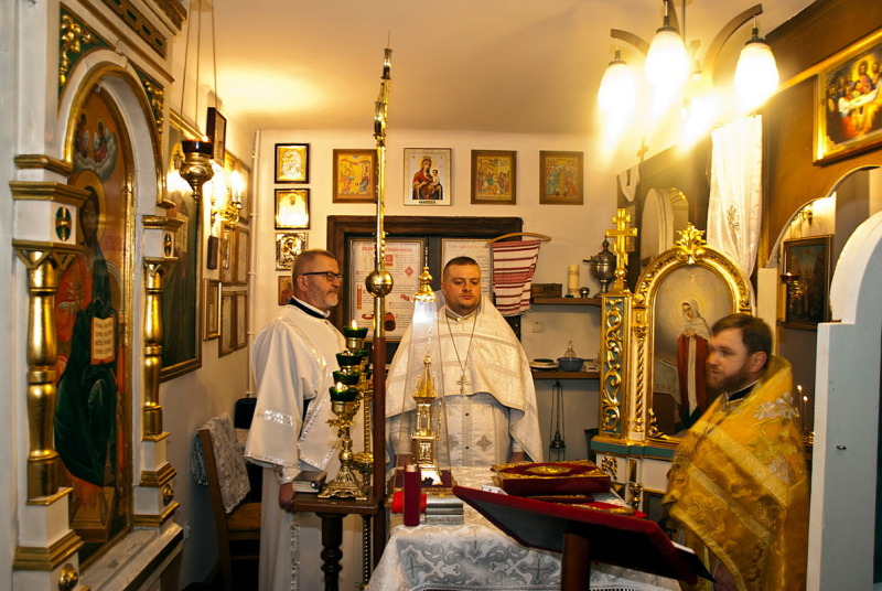 Święta Liturgia podczas koncertów w 2020 roku.