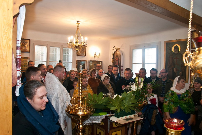 Święta Liturgia podczas koncertów w 2020 roku.