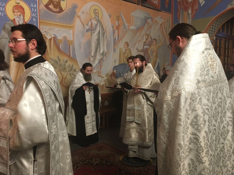 Modlitwa Bratczykow Świętych Cyryla i Metodego w Supraskim Monasterze