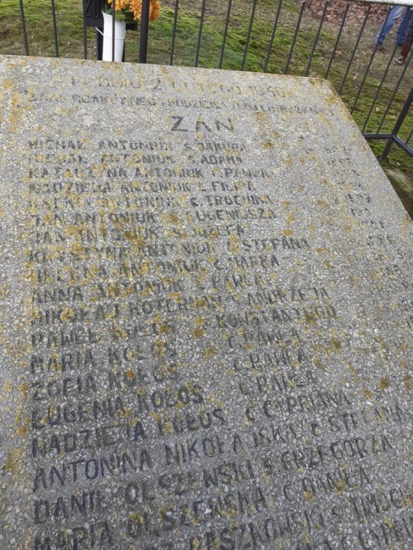Pielgrzymka do Brańska, Zań i Szpak