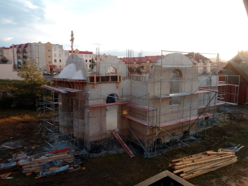 Zakończono kolejny etap budowy cerkwi w Zgorzelcu