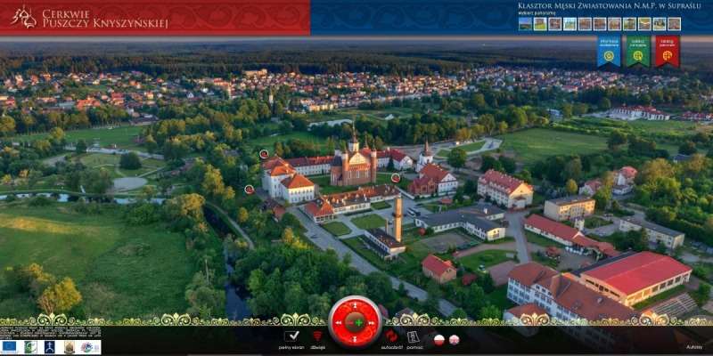Panoramy cerkwi Podlasia