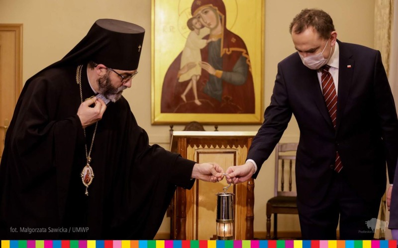 Święty Ogień dotarł do Białegostoku