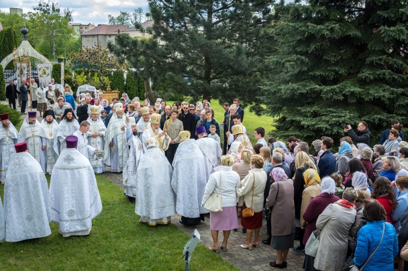 Święto parafialne w soborze św. Trójcy w Hajnówce