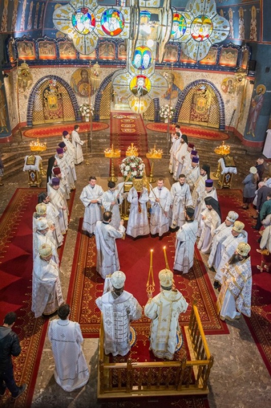 Święto parafialne w soborze św. Trójcy w Hajnówce