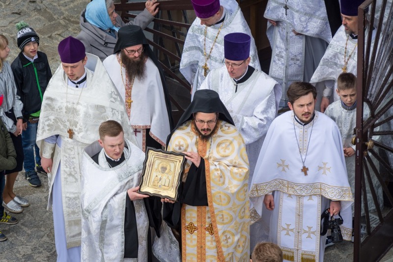 Święto parafialne w soborze św. Trójcy w Hajnówce