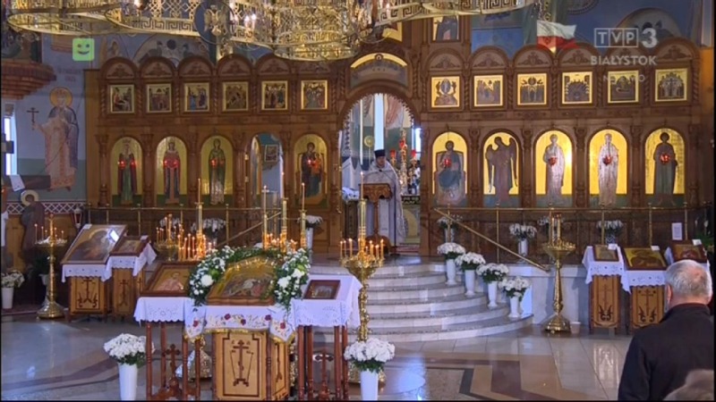 Liturgia Prawosławna z cerkwi Zmartwychwstania Pańskiego w Białymstoku