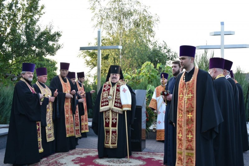 Panichida w 75 rocznicę śmierci prawosławnych mieszkańców Wierzchowin