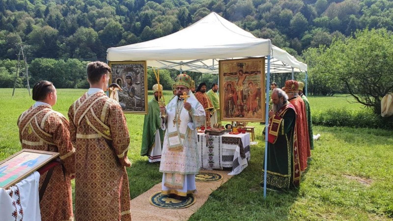 Liturgia w Świątkowej Wielkiej