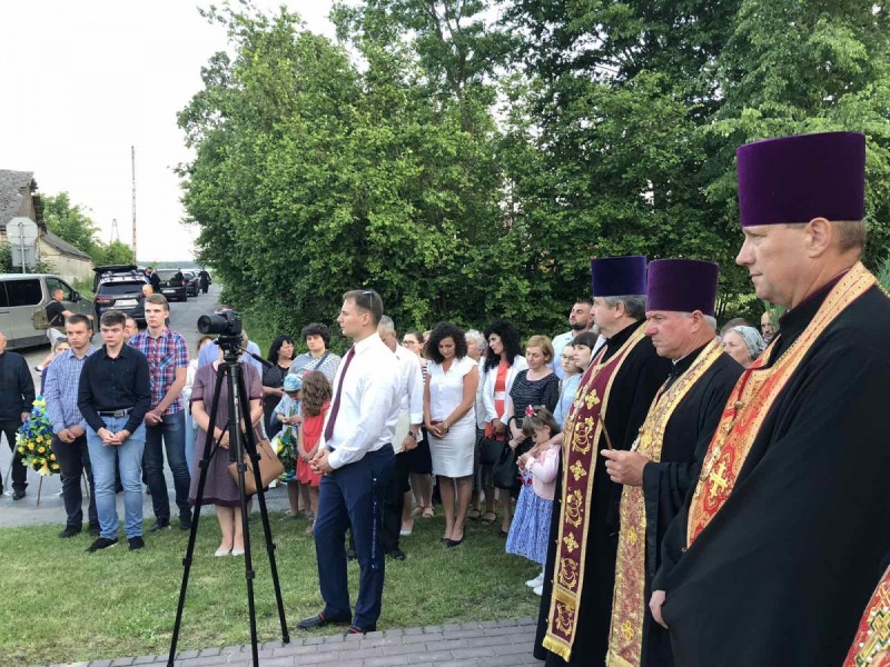 Panichida w 75 rocznicę śmierci prawosławnych mieszkańców Wierzchowin