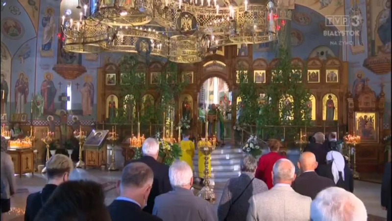 Boska Liturgia Św. Jana Chryzostoma z Cerkwi Zmartwychwstania Pańskiego w Białymstoku