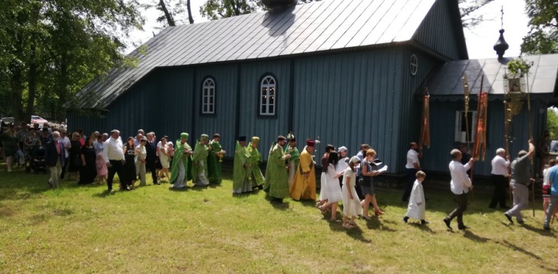 Ku czci św. Antoniego Kijowsko-Pieczerskiego w Holi