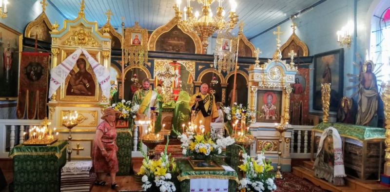 Ku czci św. Antoniego Kijowsko-Pieczerskiego w Holi