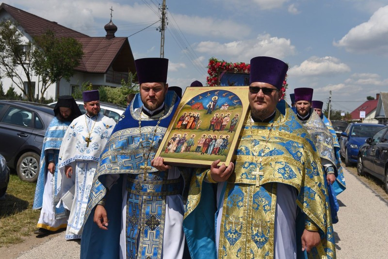 Uroczystości w Zaleszanach