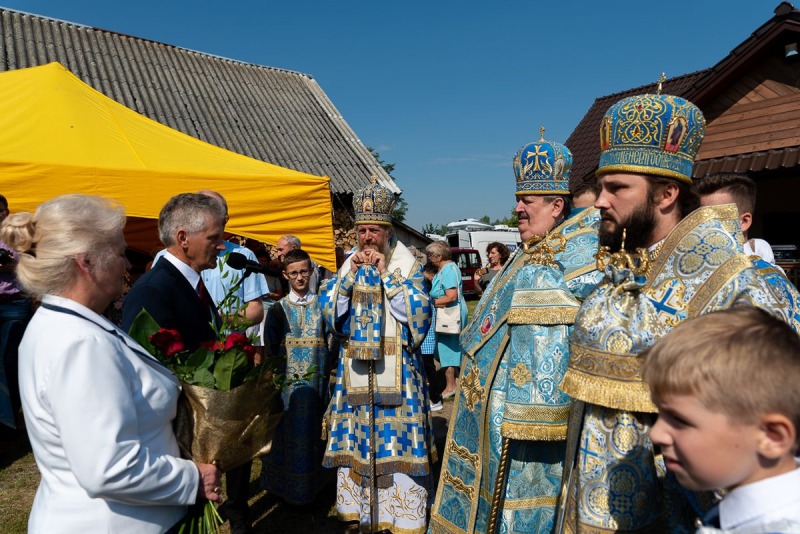 Uroczystości w Zaleszanach